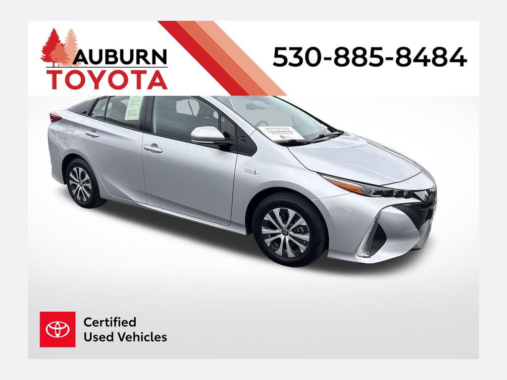 Classic Silver Metallic 2020 Toyota Prius Prime Hatchback Front-Wheel Drive Continuously Variable Transmission