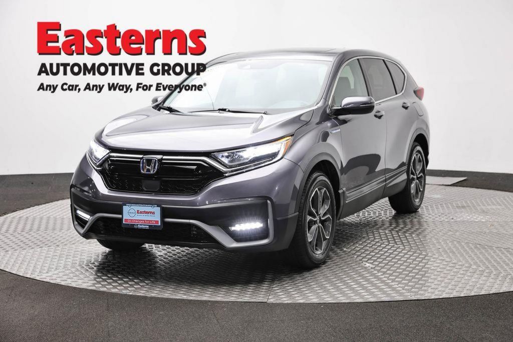 Gray 2020 Honda CR-V Hybrid SUV / Crossover All-Wheel Drive Continuously Variable Transmission