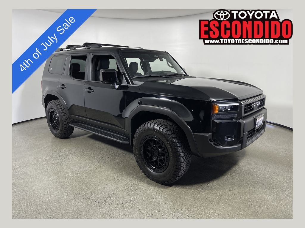 Black 2024 Toyota Land Cruiser SUV / Crossover Four-Wheel Drive 8-Speed Automatic