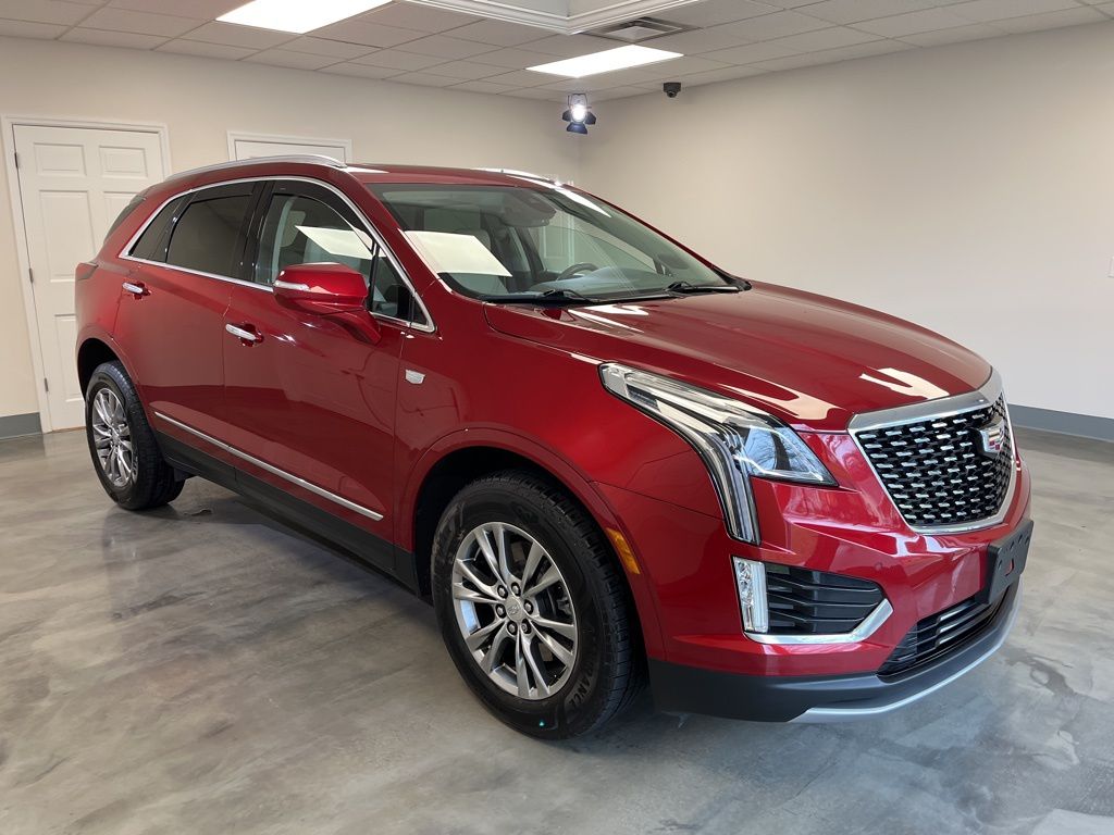 Radiant Red Tintcoat 2023 Cadillac XT5 Premium Luxury AWD SUV / Crossover Four-Wheel Drive 9-Speed Automatic