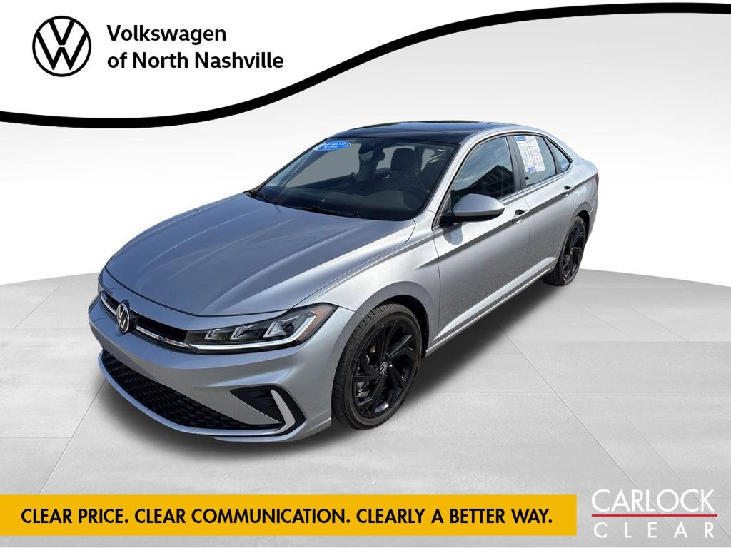 Pyrite Silver Metallic 2025 Volkswagen Jetta Sedan Front-Wheel Drive 8-Speed Automatic