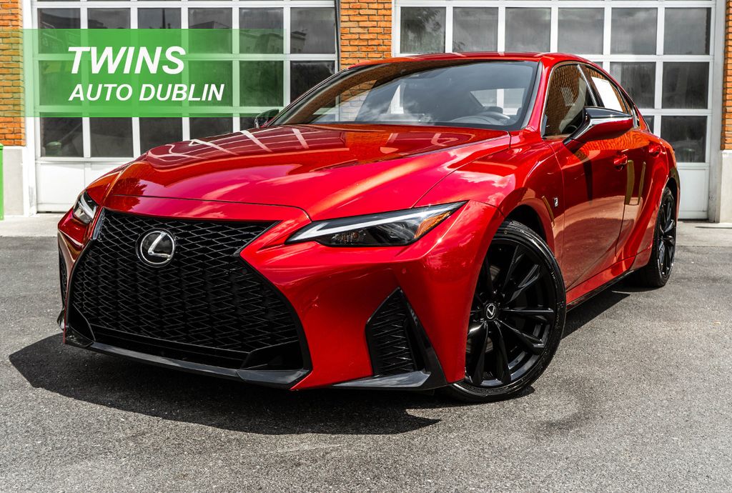 Infrared 2023 Lexus IS Sedan  6-Speed Automatic