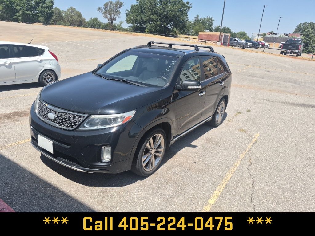 Ebony Black 2015 Kia Sorento SUV / Crossover Front-Wheel Drive 6-Speed Automatic