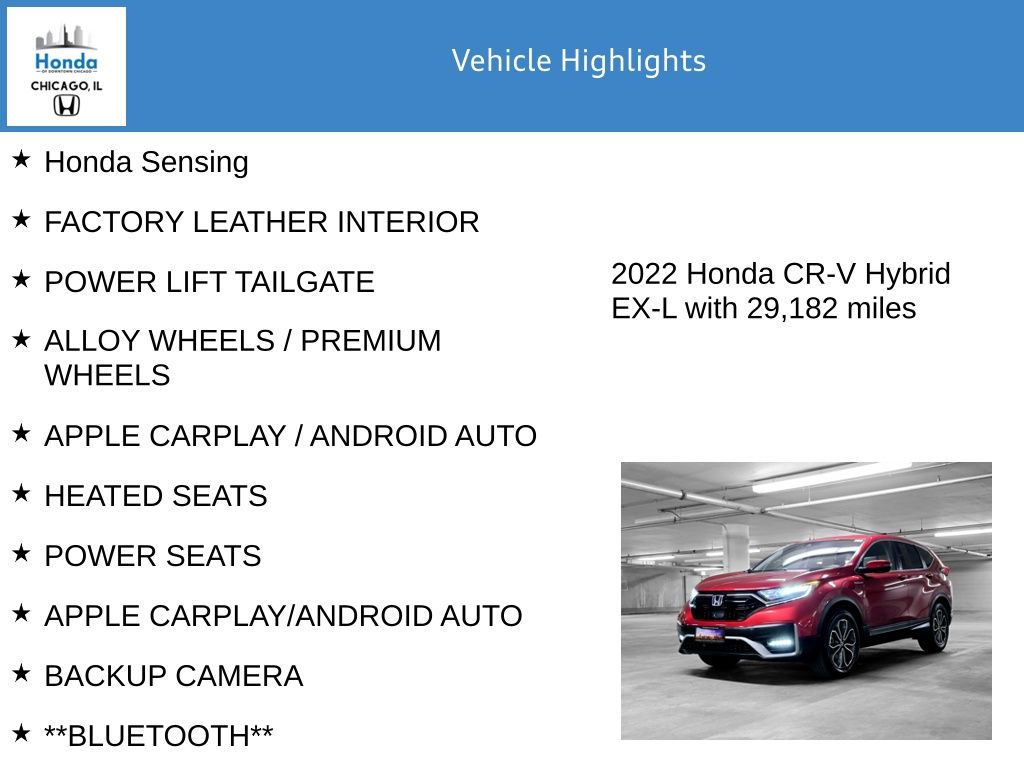 2022 Honda CR-V Hybrid EX-L 7