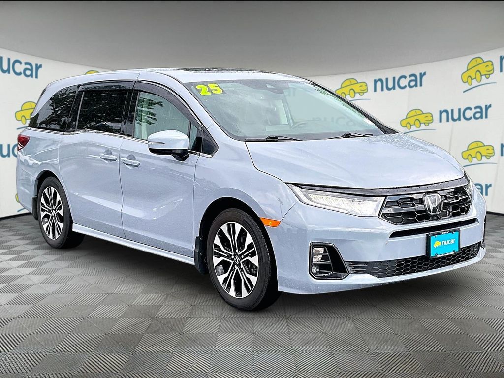 Gray 2025 Honda Odyssey Minivan Front-Wheel Drive Automatic