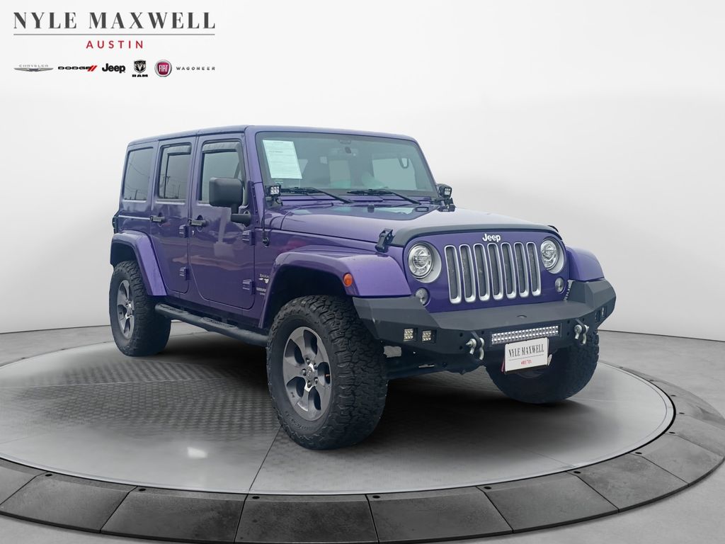 Used Car 2017 Jeep Wrangler  Unlimited Sahara For Sale Under $25,000 In Austin, Texas