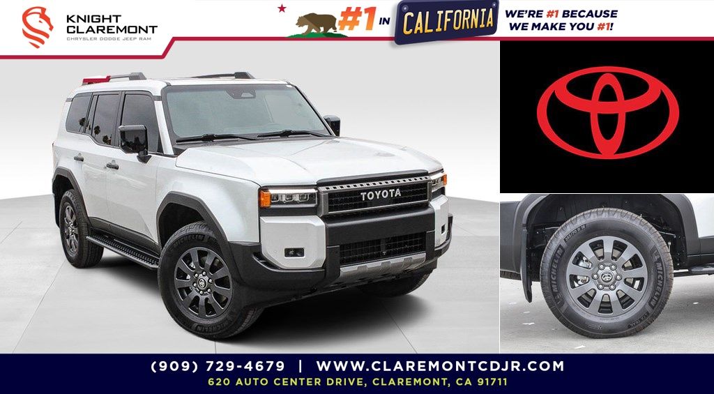 Trail Dust/Gray Scape 2025 Toyota Land Cruiser SUV / Crossover Four-Wheel Drive 8-Speed Automatic