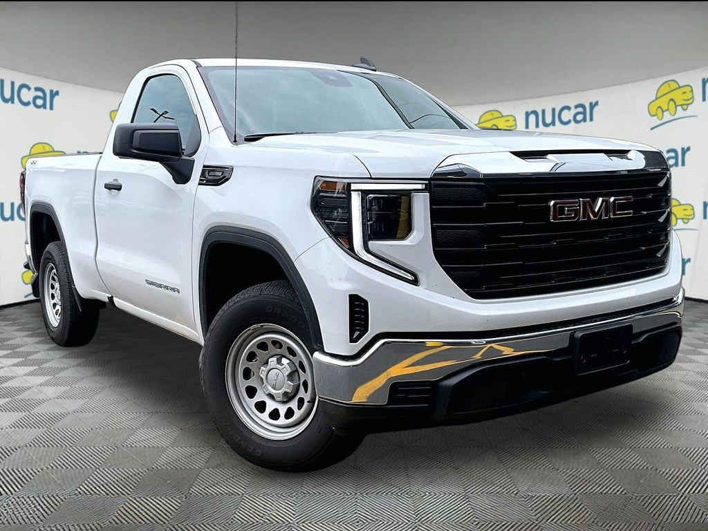 Summit White 2026 GMC Sierra 1500 Pickup Truck Four-Wheel Drive 8-Speed Automatic