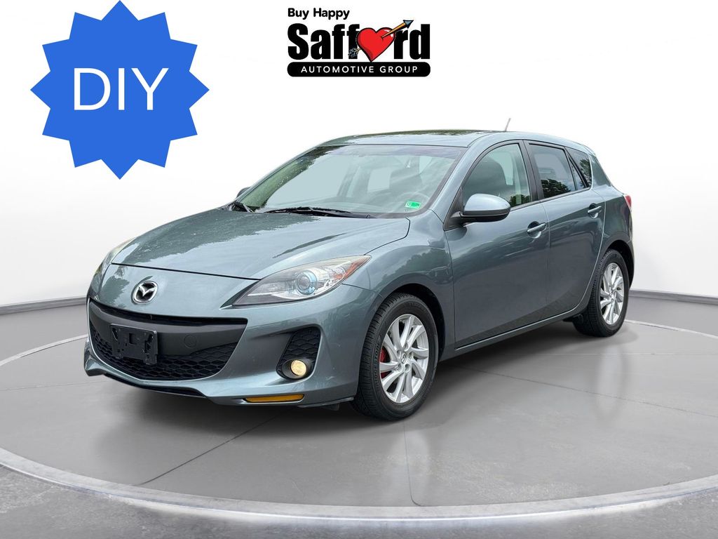 Dolphin Gray 2012 Mazda MAZDA3 Hatchback Front-Wheel Drive 6-Speed Automatic
