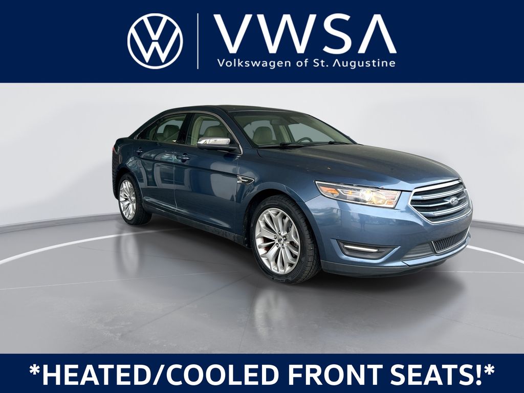 Blue Metallic 2018 Ford Taurus Limited FWD Sedan Front-Wheel Drive 6-Speed Automatic