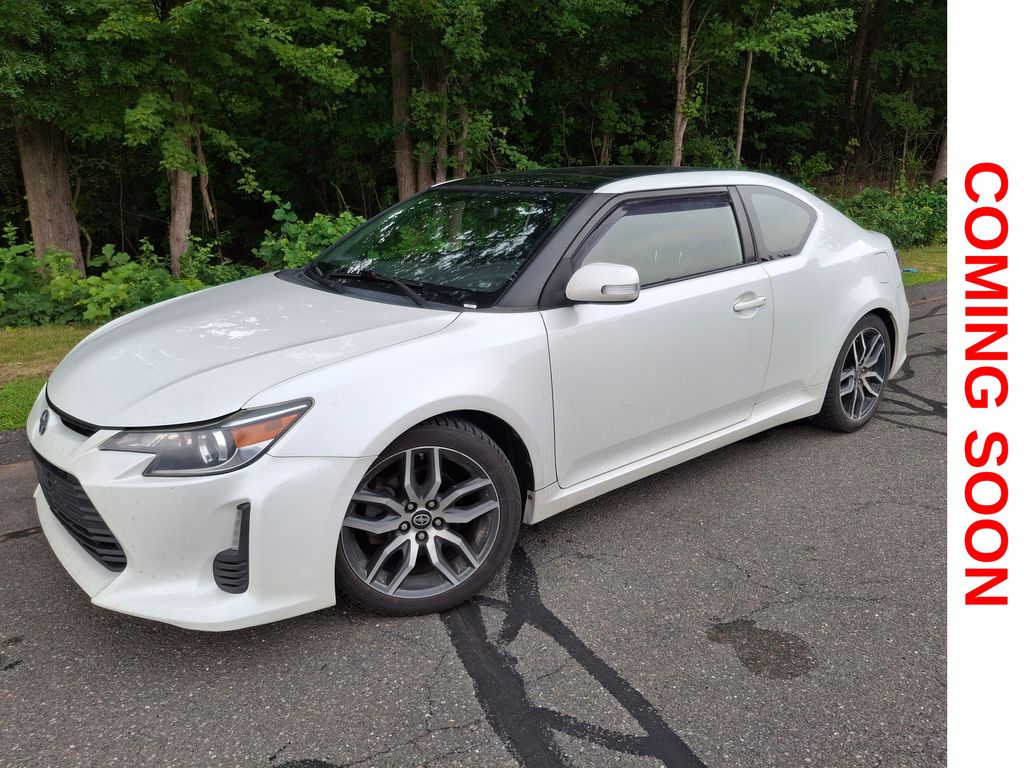 White (Blizzard Pearl) 2015 Scion tC Coupe Front-Wheel Drive 6-Speed Manual