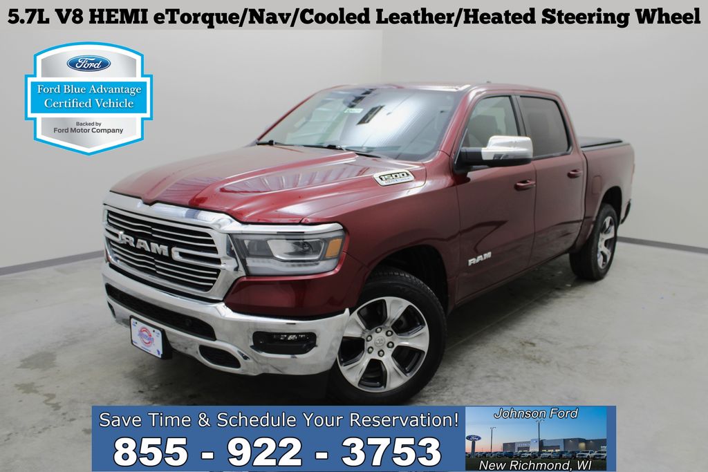 Delmonico Red Pearlcoat 2023 RAM 1500 Pickup Truck Four-Wheel Drive 8-Speed Automatic