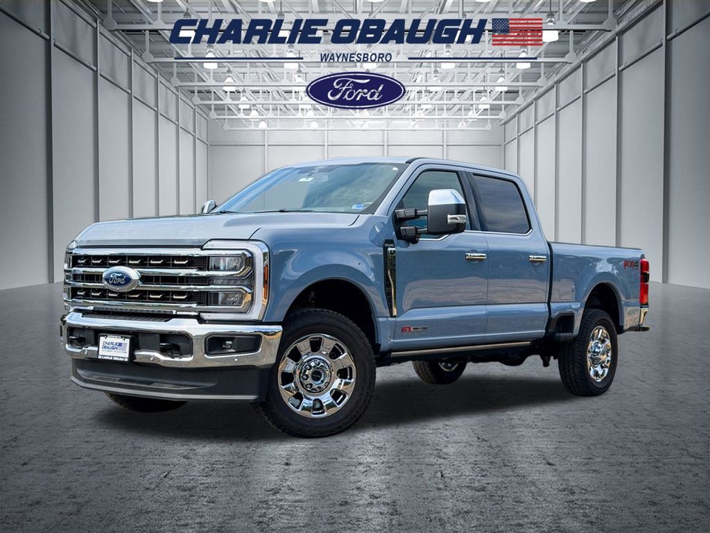 Gray Metallic 2026 Ford F-250 Super Duty Pickup Truck Four-Wheel Drive Automatic
