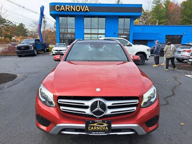 Cardinal Red Metallic 2017 Mercedes-Benz GLC 300 4MATIC SUV / Crossover All-Wheel Drive 9-Speed Automatic