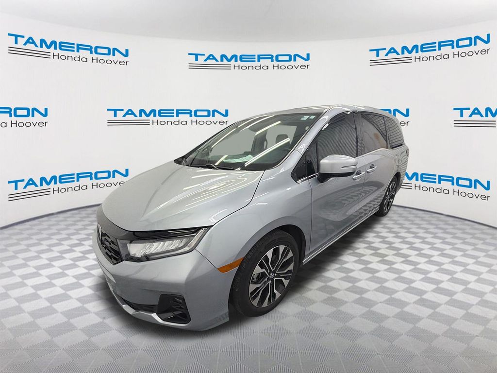 Solar Silver Metallic 2025 Honda Odyssey Minivan Front-Wheel Drive Automatic