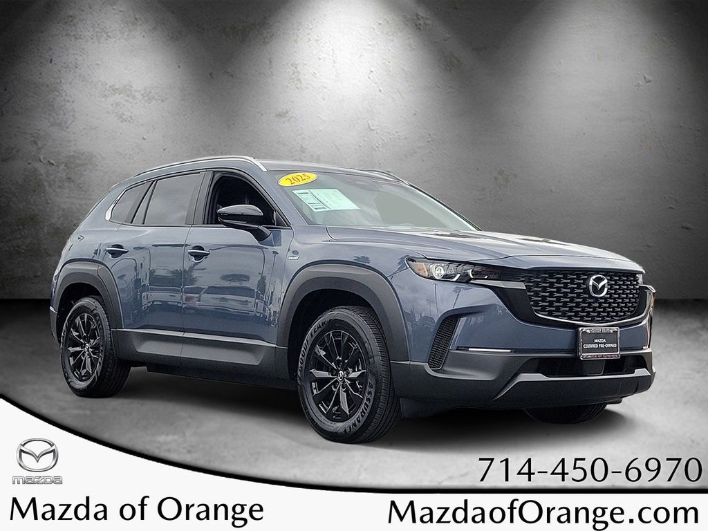Polymetal Gray Metallic 2025 Mazda CX-50 SUV / Crossover All-Wheel Drive Continuously Variable Transmission