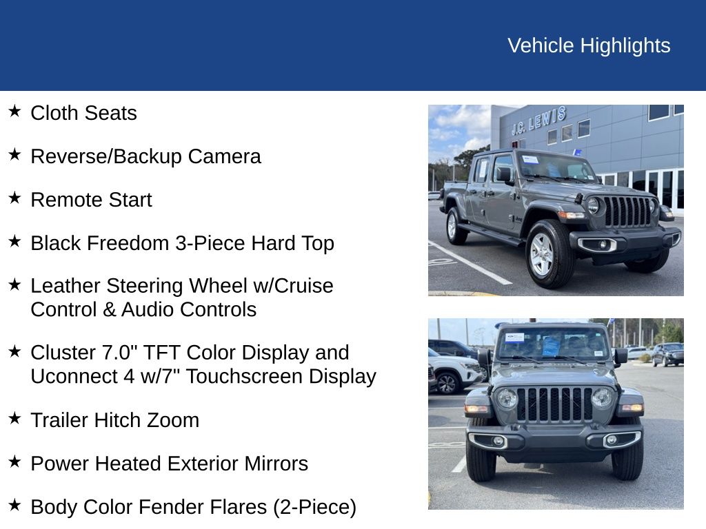 2021 Jeep Gladiator Sport S 4x4