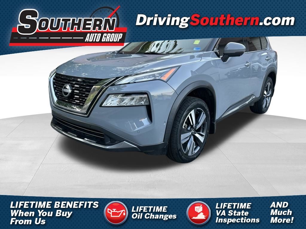 Boulder Gray Pearl 2023 Nissan Rogue SUV / Crossover All-Wheel Drive Continuously Variable Transmission