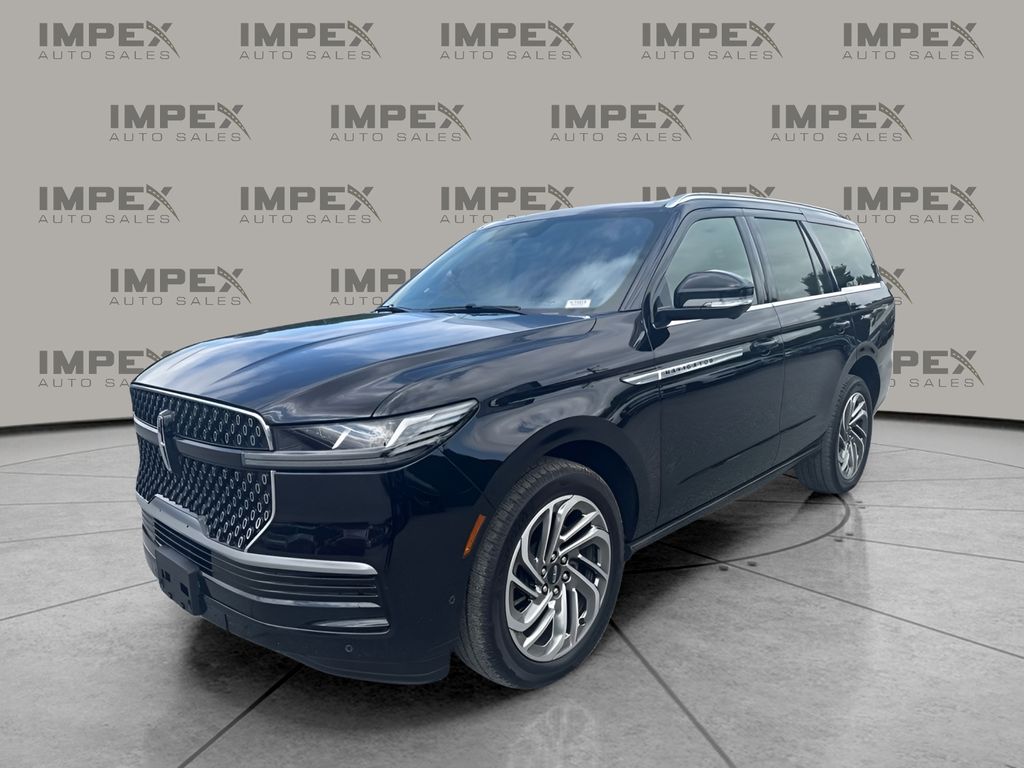 Black Metallic 2025 Lincoln Navigator SUV / Crossover Four-Wheel Drive Automatic