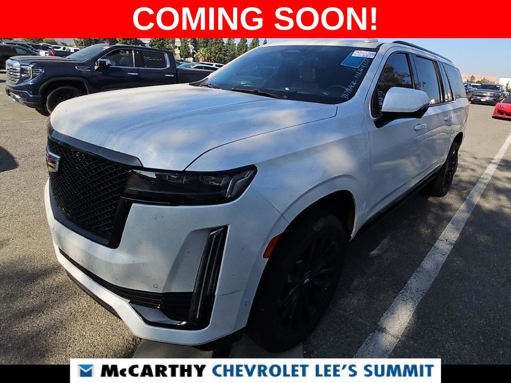 Crystal White 2021 Cadillac Escalade ESV SUV / Crossover Four-Wheel Drive 
