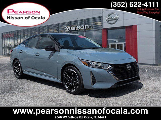 Gray Metallic 2024 Nissan Sentra Sedan Front-Wheel Drive Continuously Variable Transmission