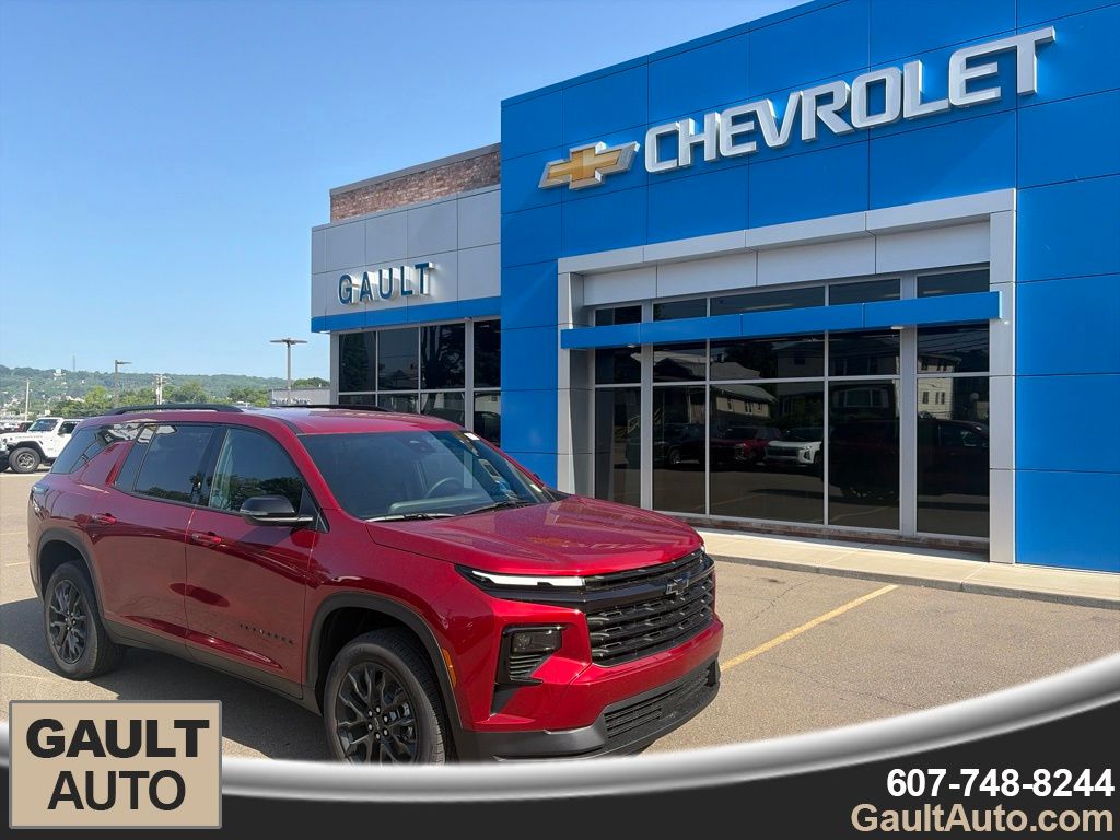 Radiant Red Tintcoat 2026 Chevrolet Traverse SUV / Crossover Four-Wheel Drive 8-Speed Automatic