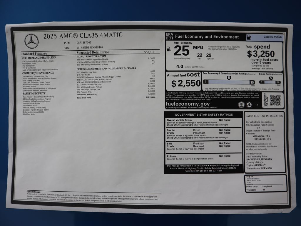 2025 Mercedes-Benz CLA 35 AMG 9