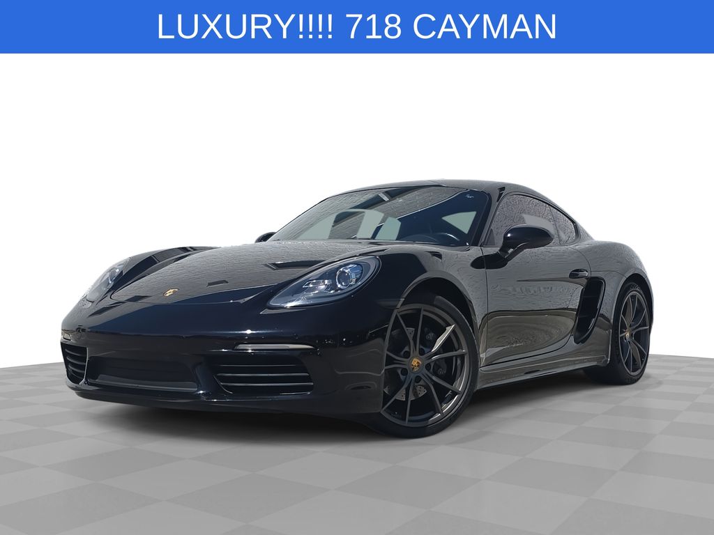 2018 Porsche 718 Cayman RWD Coupe Rear-Wheel Drive 6-Speed Manual