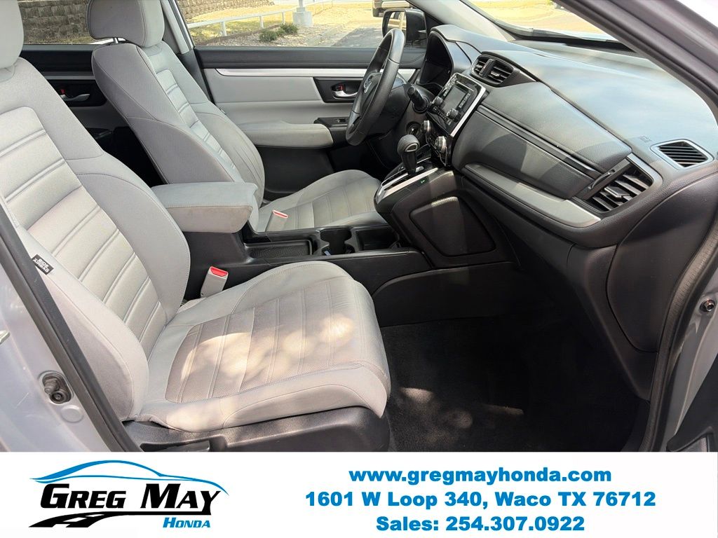 2019 Honda CR-V LX Silver at Greg May Honda