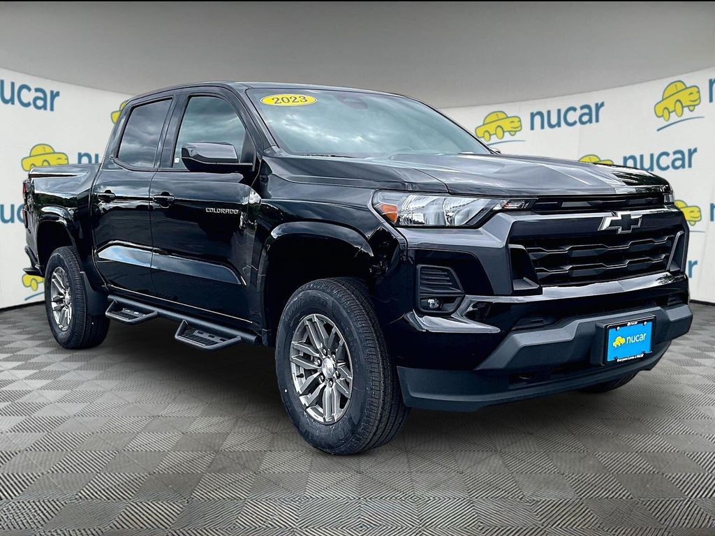 Black 2023 Chevrolet Colorado Pickup Truck Four-Wheel Drive 8-Speed Automatic