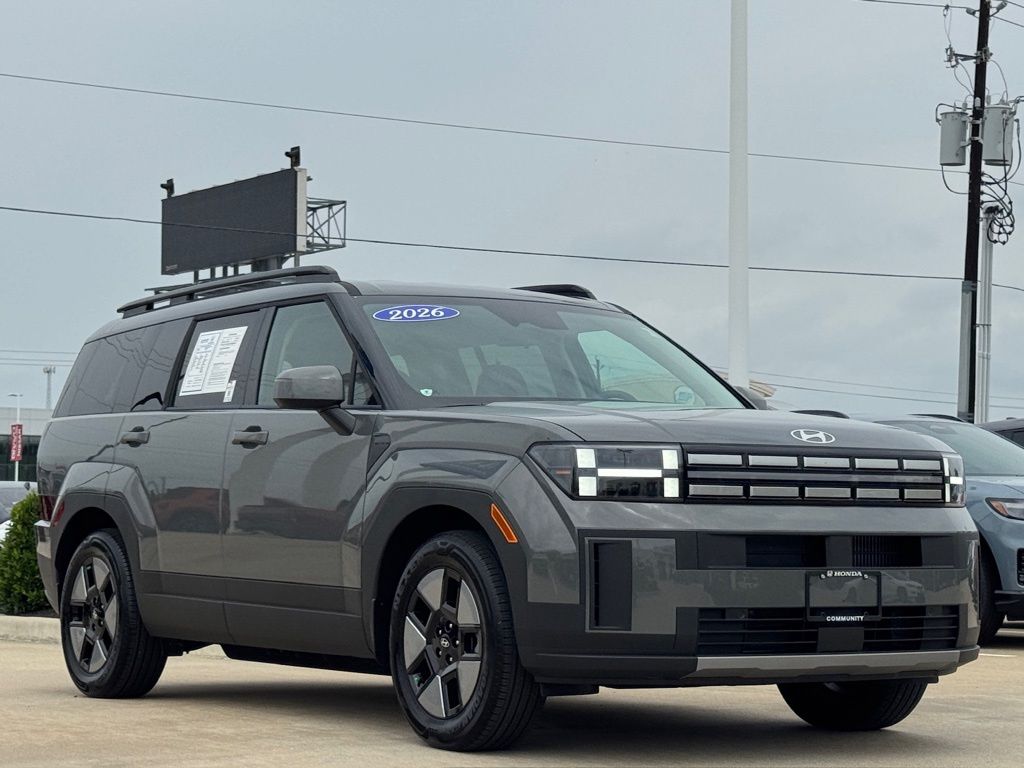 2026 Hyundai Santa Fe Hybrid SEL Gray at Baytown Hyundai