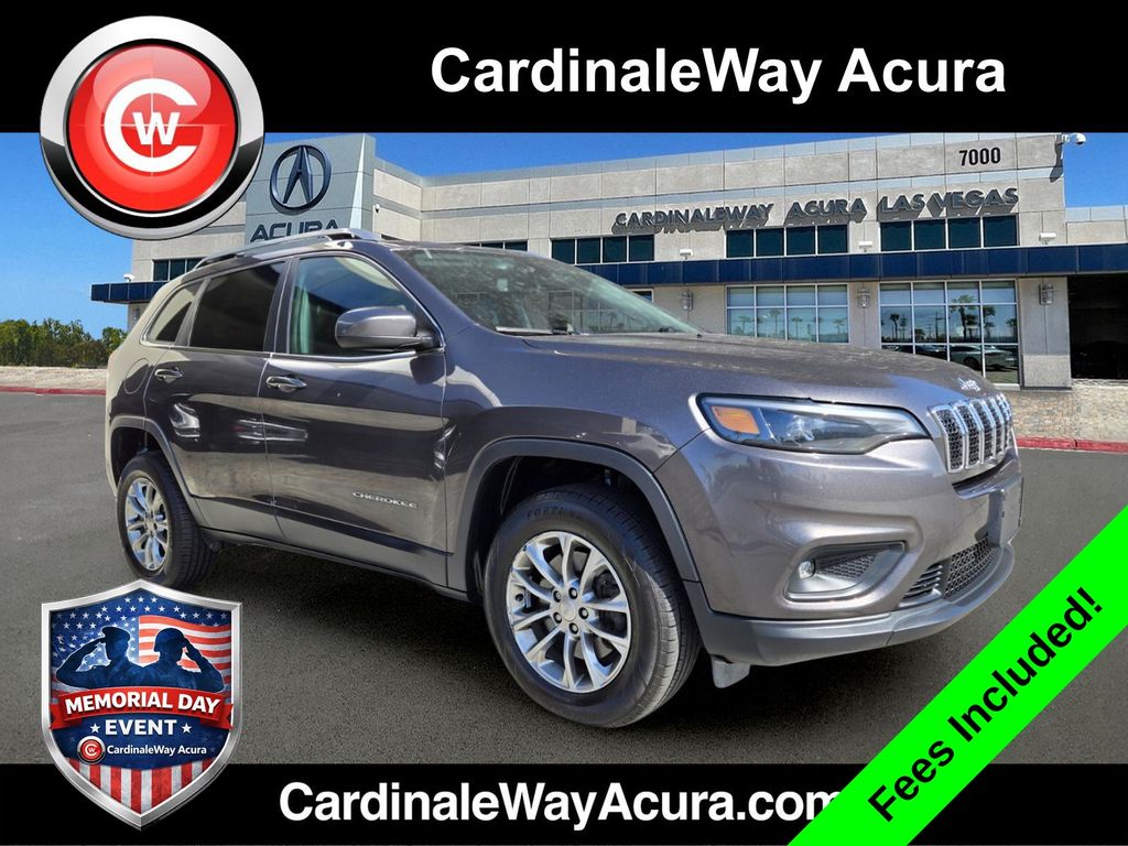 Gray (Granite Crystal Metallic Clearcoat) 2019 Jeep Cherokee Latitude Plus 4WD SUV / Crossover Four-Wheel Drive 9-Speed Automatic