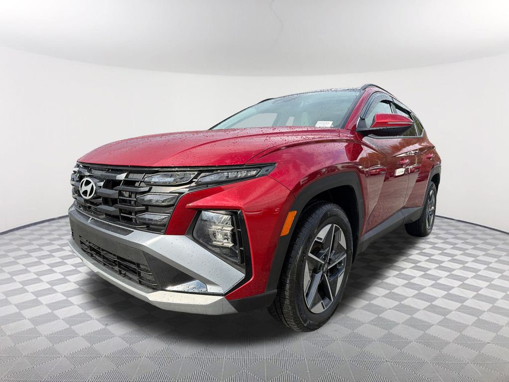 Ultimate Red 2025 Hyundai Tucson Hybrid SEL Convenience AWD SUV / Crossover All-Wheel Drive 6-Speed Automatic