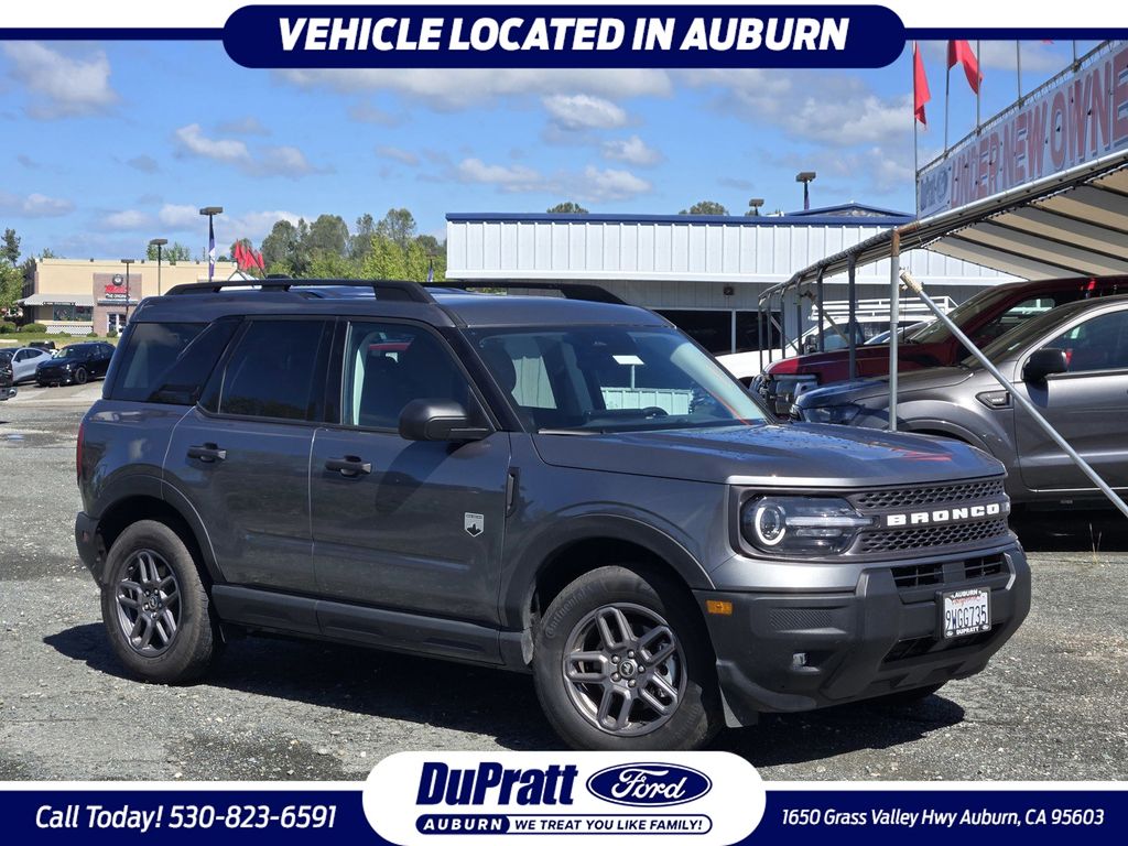 Gray Metallic 2025 Ford Bronco Sport Big Bend AWD SUV / Crossover All-Wheel Drive 8-Speed Automatic