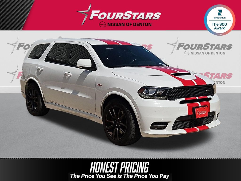 White Knuckle Clearcoat 2018 Dodge Durango SUV / Crossover All-Wheel Drive 8-Speed Automatic