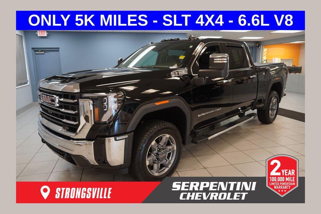 Onyx Black 2026 GMC Sierra 2500HD Pickup Truck Four-Wheel Drive Automatic
