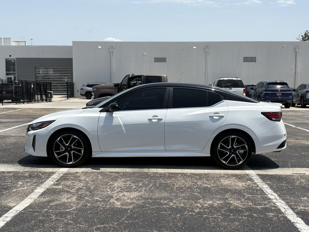 2024 Nissan Sentra SR White at North Houston Mitsubishi
