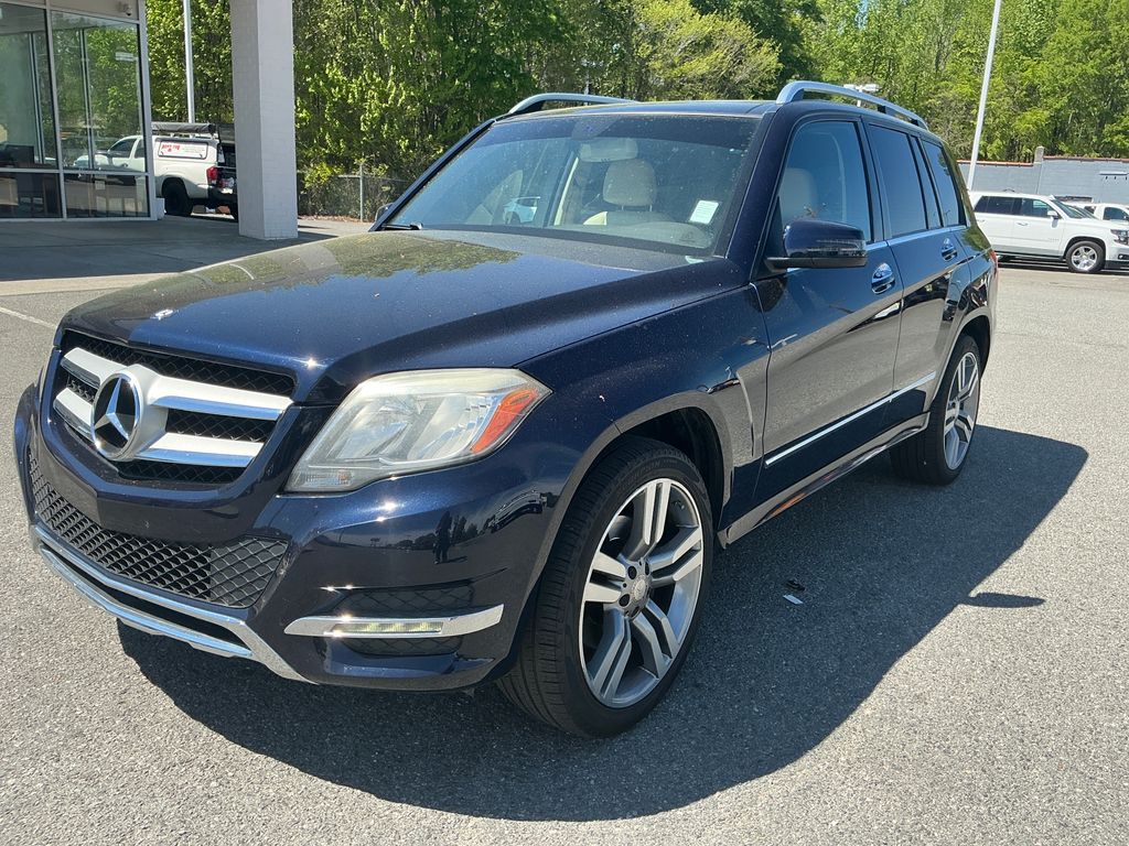 Lunar Blue Metallic 2014 Mercedes-Benz GLK 350 SUV / Crossover Rear-Wheel Drive 7-Speed Automatic