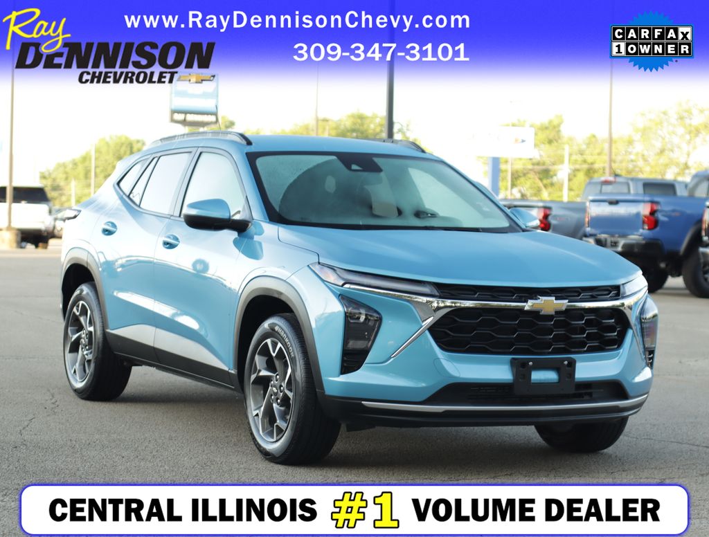 Marina Blue 2025 Chevrolet Trax LT FWD SUV / Crossover Front-Wheel Drive 6-Speed Automatic