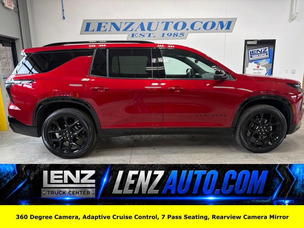 Radiant Red Tintcoat 2026 Chevrolet Traverse RS AWD SUV / Crossover Four-Wheel Drive 8-Speed Automatic