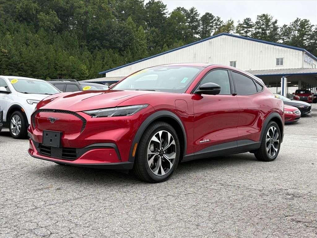 Red Metallic 2024 Ford Mustang Mach-E SUV / Crossover All-Wheel Drive Automatic