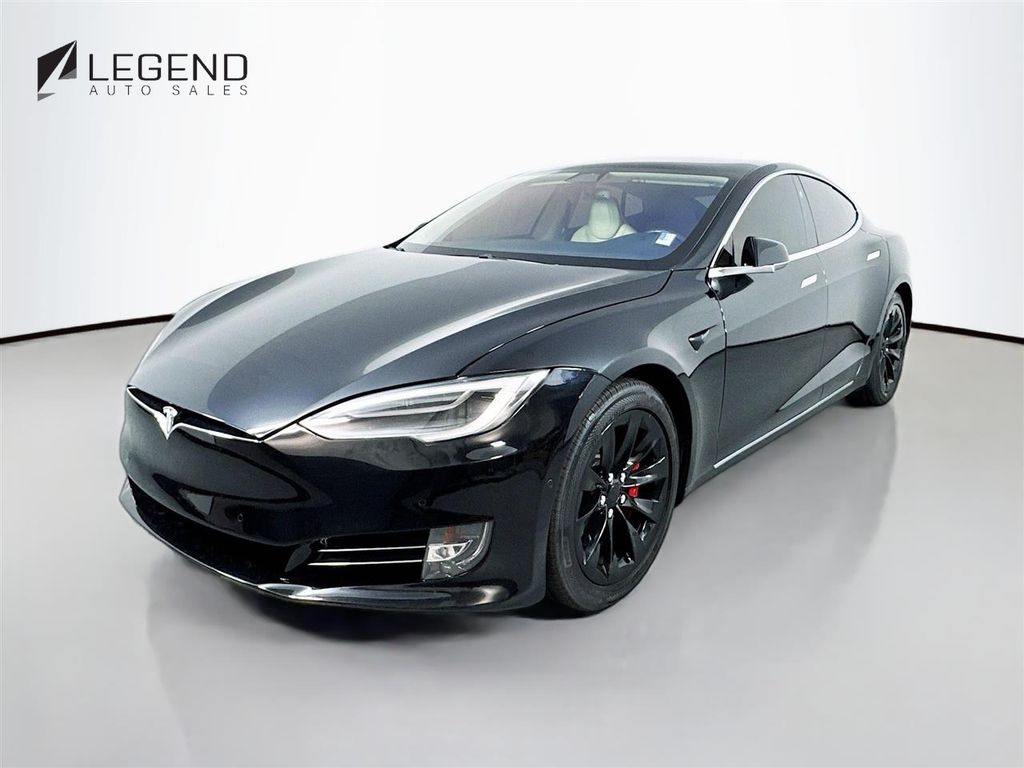 Black 2018 Tesla Model S 100D AWD Sedan All-Wheel Drive 1-Speed Automatic
