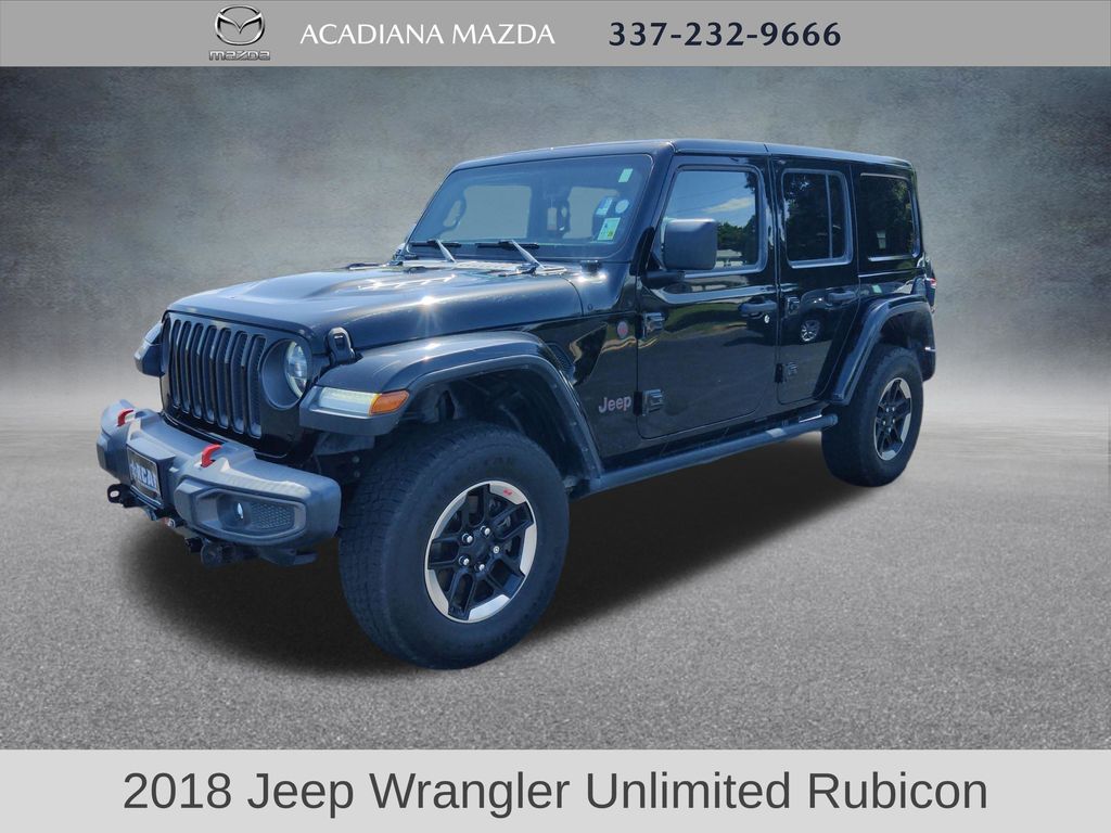  2018 Jeep Wrangler Unlimited Rubicon 4WD   