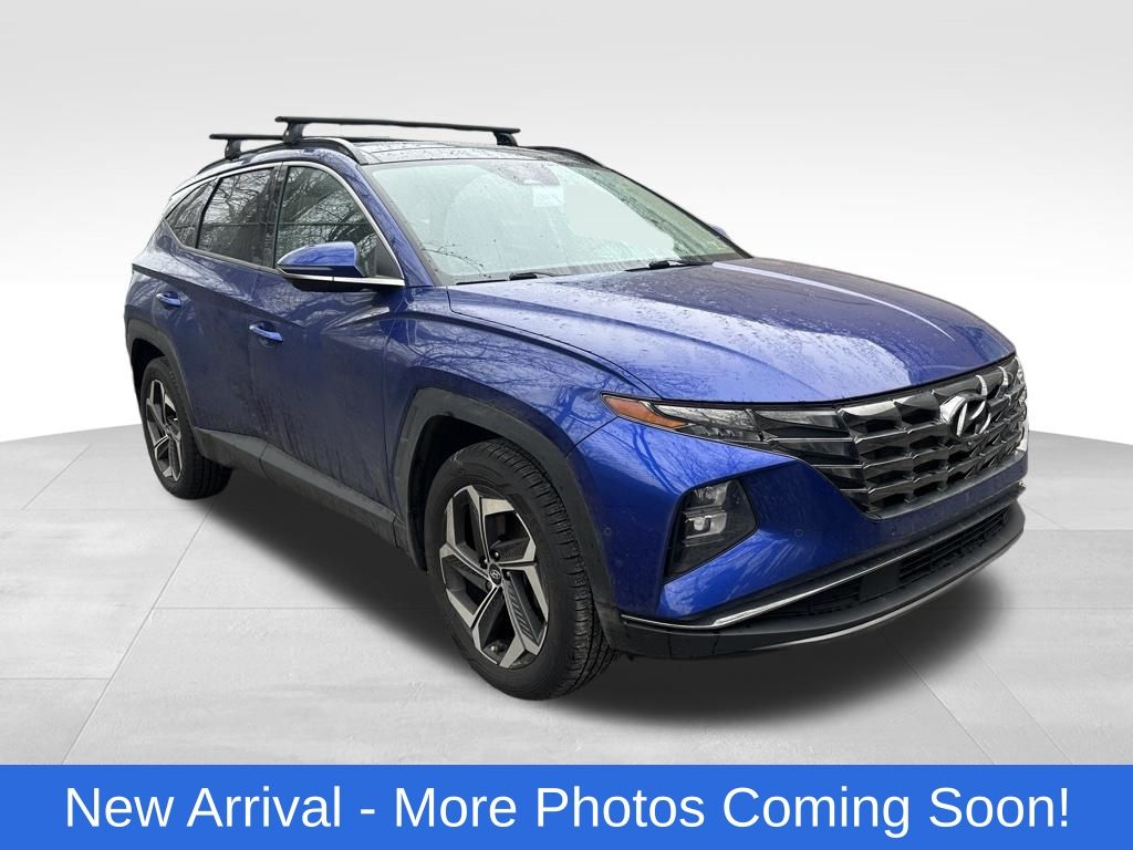 Intense Blue 2022 Hyundai Tucson Limited AWD SUV / Crossover All-Wheel Drive 8-Speed Automatic