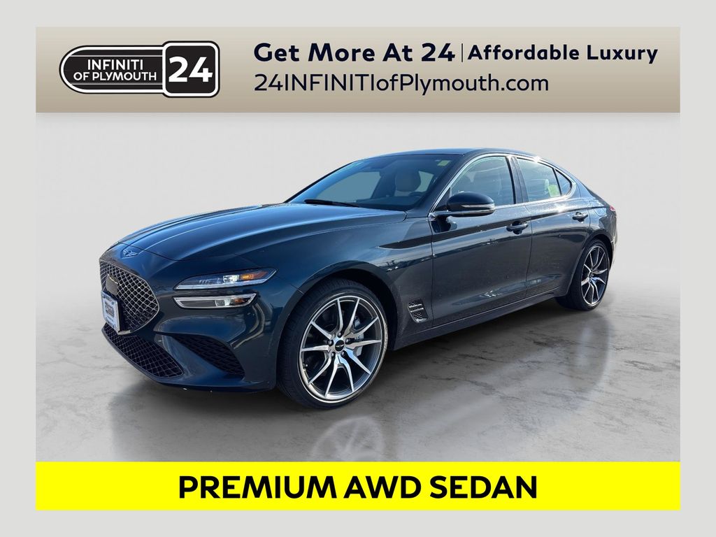 Tasman Blue Pearl 2024 Genesis G70 Sedan Automatic