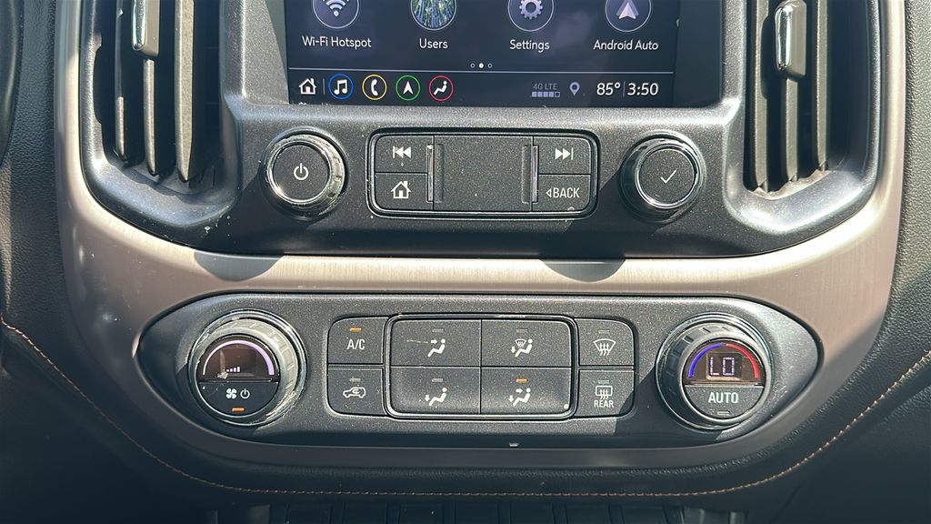 2021 GMC Canyon AT4 w/Leather White at AutoSavvy Houston Southwest
