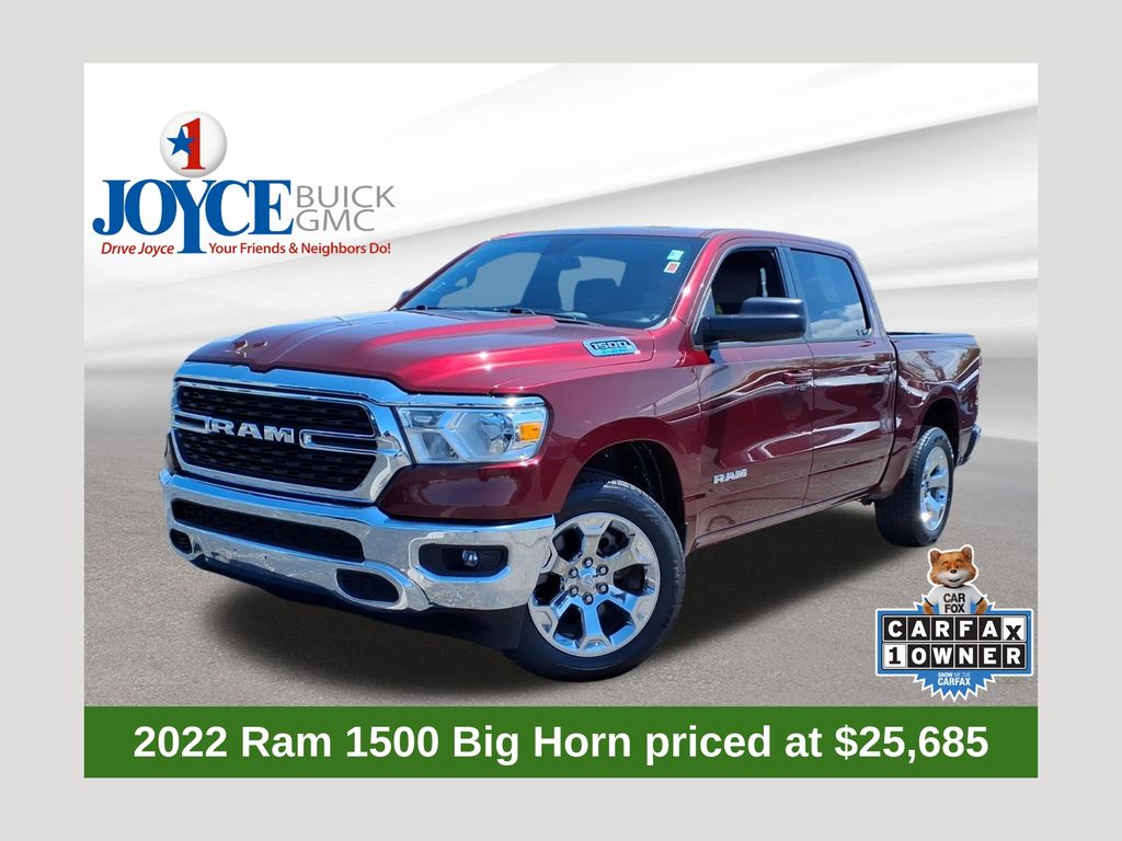 2022 RAM 1500 Big Horn Crew Cab 4WD