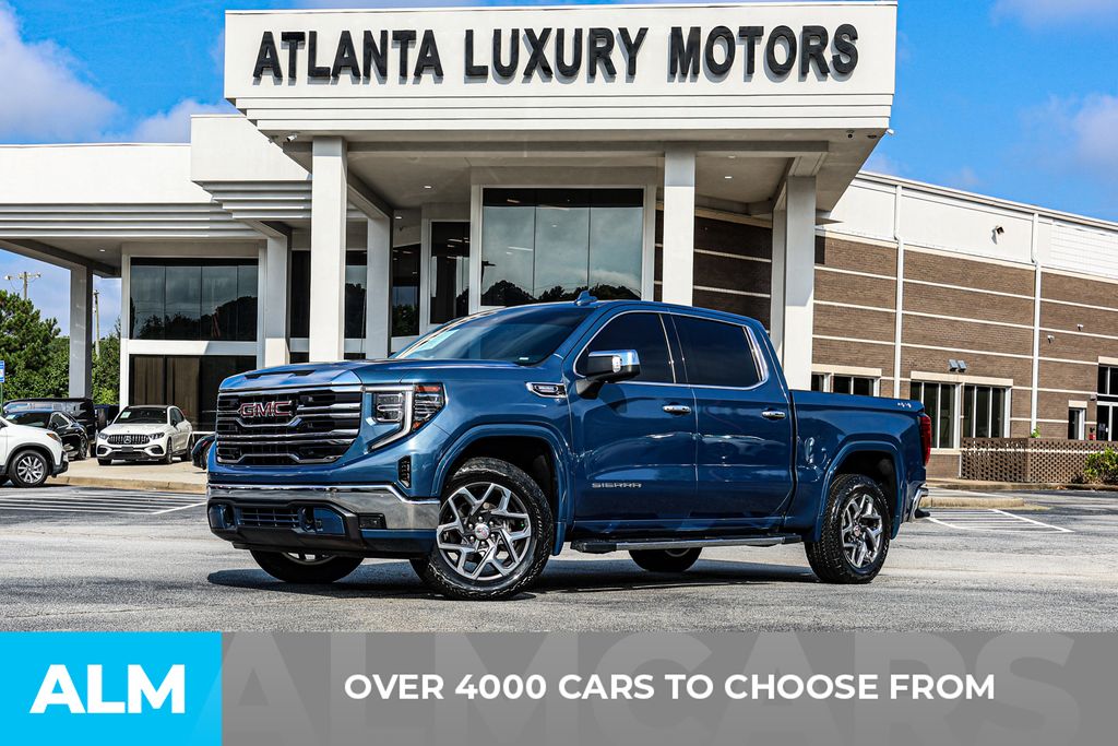 Used 2024 Blue GMC SLT image 2