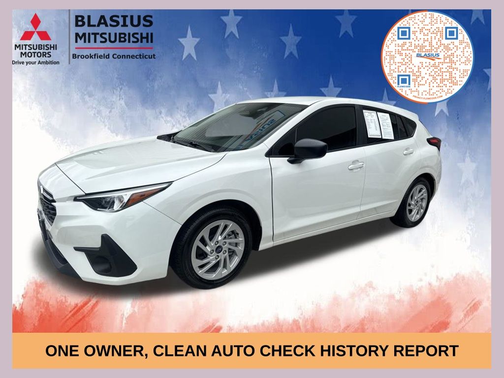 Crystal White Pearl 2025 Subaru Impreza Wagon All-Wheel Drive Continuously Variable Transmission