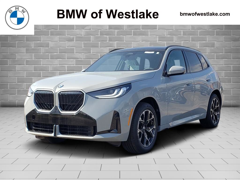 Gray (Brooklyn Grey Metallic) 2026 BMW X3 SUV / Crossover All-Wheel Drive 8-Speed Automatic
